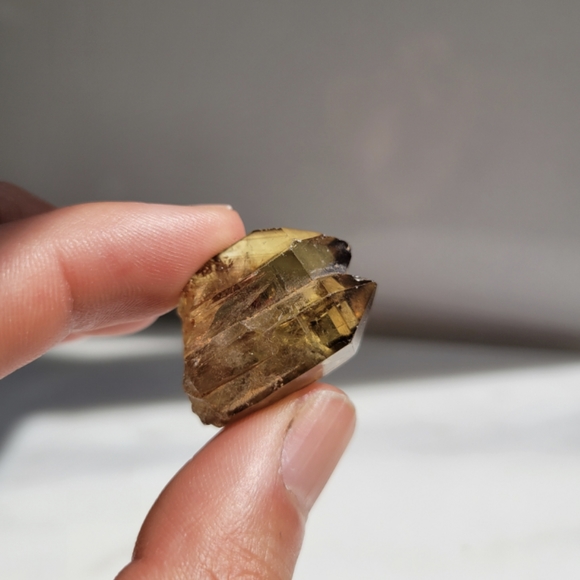 Natural Trio Kundalini Citrine Quartz Crystal - Picture 7 of 9